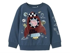 Name It china blue Gurli Gris sweatshirt